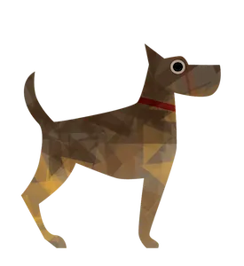 Woof! animal children dog illustration vector