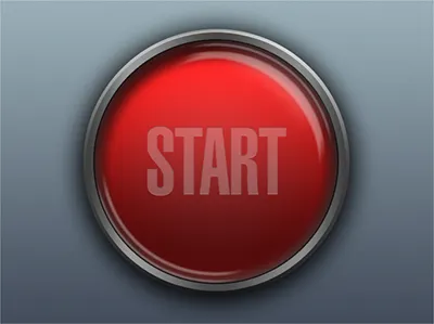 Red Button button red