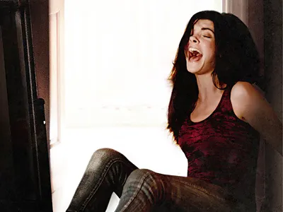 Crawlspace brass creative design direction graphic movie poster