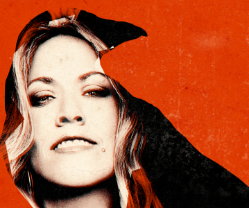 Sheryl Crow Gig Poster black gig poster red sheryl crow