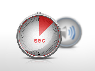 Illustrations for Remarks app circle glossy illstration readdle remarks steel stopwatch