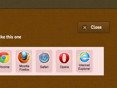 Banner area (Wiser Browser)