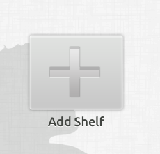 Add Shelf button silver ui