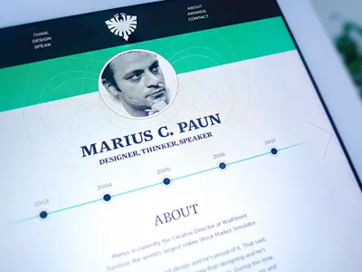 About Page interface landing page ui user interface ux web design webdesign website