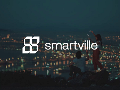 Smartville — Visual identity advertising bolt brand agency brand identity branding energy graphic design isometric logo logo logo design logo designer logomark mark power rebrand rebranding stationery design symbol visual identity