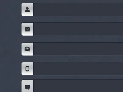 Minimal Contact From dark form minimal contact from simple contact from text fields