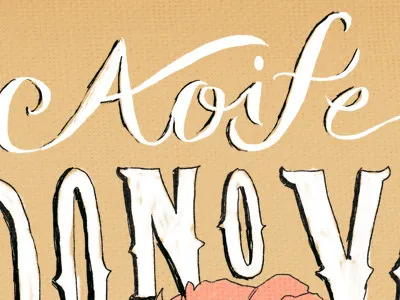 Aoife O'donovan flowers portrait poster singer