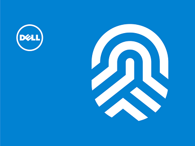 Dell Icons angle branding dell graphic design icons illustration ui ux vector