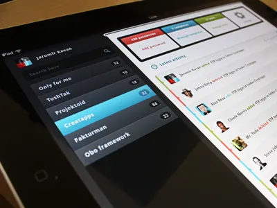 My first iPad app app design ipad