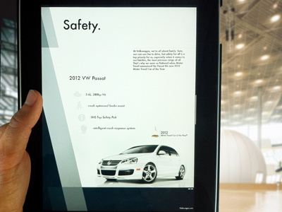 Volkswagen iPad App