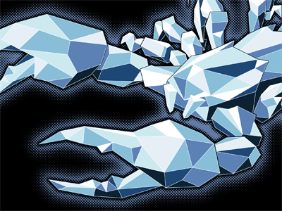 Diamond Scorpion illustrator scorpion