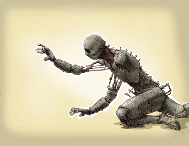 Wait! love robot steampunk