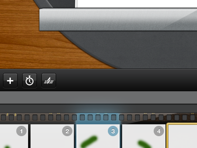 Flipbook animation animator flipbook ipad metal wood