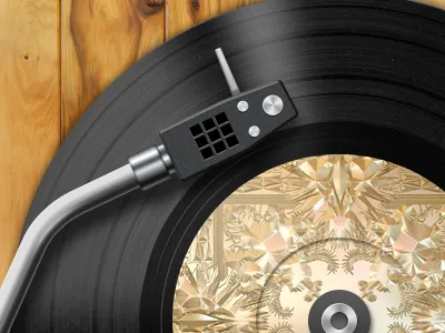 Put the needle to the record and scratch... dj needle record player scratching wheels of steel
