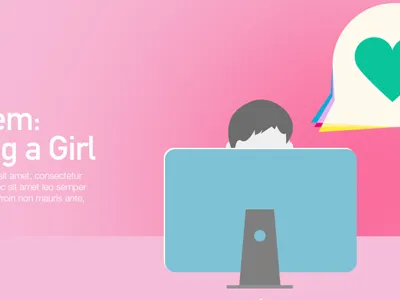 Plus One - Start with a Friend. End with an Adventure. color hearts illustration love vertical welcome