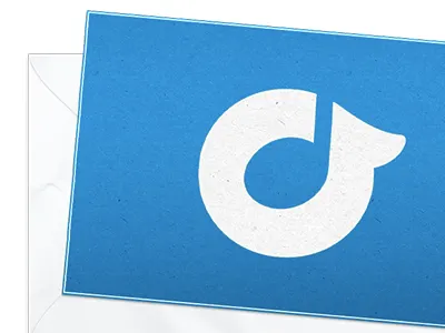 You’re invited. envelope invite rdio