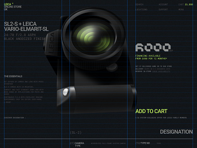 Leica SL2-S design grid illustration intensive leica rhythm wnbl