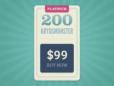 Retro Pricing Graphic clarendon graphic pricing retro slab serif texture