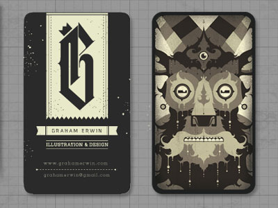 Goat business card