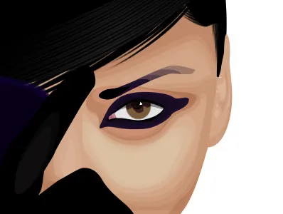 Vector eyes skin vector