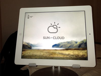 Weather climacons ipad typography weather