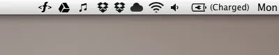 Menubar icon