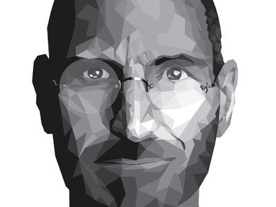 Steve geometry jobs portrait steve triangles