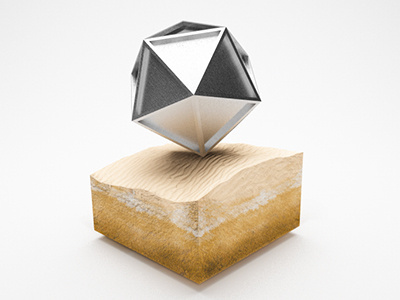 Just Imagine, WIP 3d 4d aliens alu aluminium background block c4d cinema cut dessert icon just imagine new sand silver studio style symbol through vray white