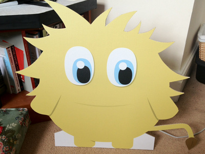 Critter cut out critter crittr.me illustration print tim stone