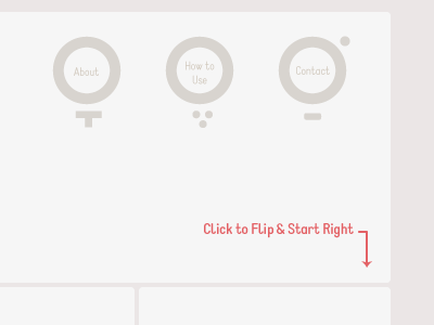 Niqqud alphabet hebrew navigation web design