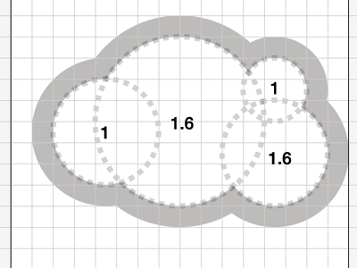 Golden Ratio Test design golden ratio icon