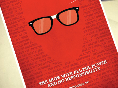 Teaser Poster Revision graphic graphic poster nerd poster promotional teaser