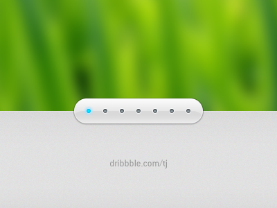 Slider.psd gloss led lights pages plastic slider ui