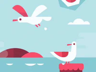 The Embarcadero embarcadero poop seagulls sf