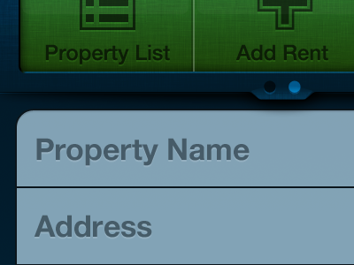 Add Property Screen app ios iphone ui