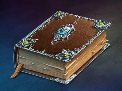 Magic Book book icon illustration magic