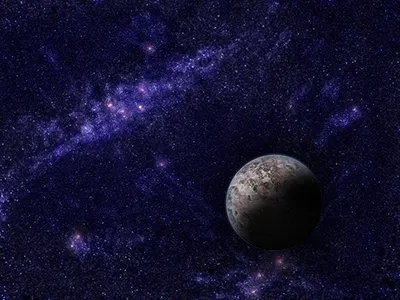 Space planet space stars