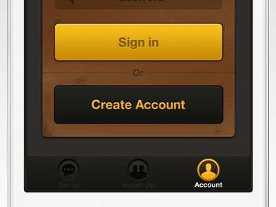 Another update on this.. app beta chat detail friends icons interface ios iphone login quiz sign in sign up test