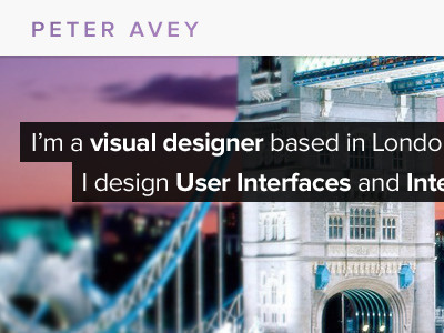 New portfolio design portfolio