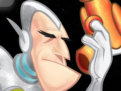 Space Station 7 illustration sci fi texture vector