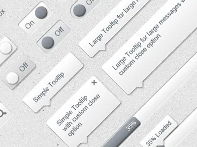 Simple UI Kit freebie gui set psd simple ui set ui kit