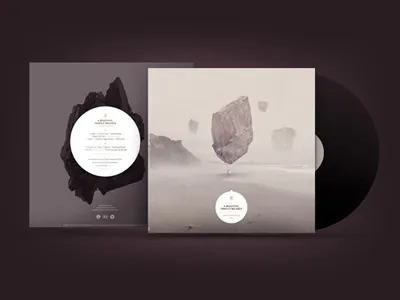 Anthony Drawn beats berlin design graphic lp cover music