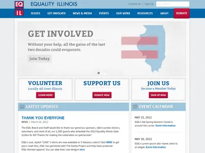 EQIL First Pass footer navigation type website