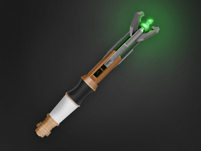 Doctor Who Sonic Screwdriver bbc doctor doctor who matt smith science fiction scifi screwdriver sonic sonic screwdriver tardis who