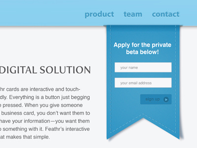 Feathr App feathr mobile application ribbon stitching