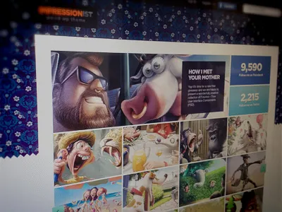 Impressionist WP Theme impressionist portfolio wordpress wp