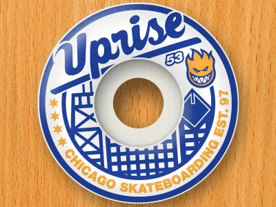 Spitfire Off-cut chicago illinois skate shop skateboard spitfire wheel