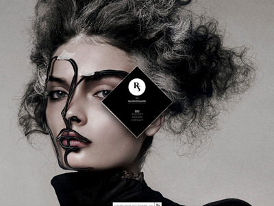 R&S Photography Website moinzek photography template webdesign