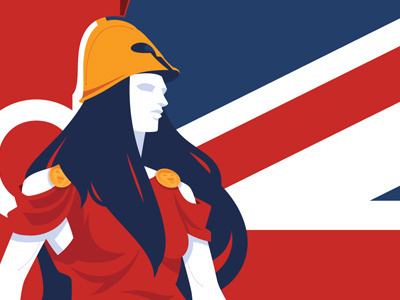 60 years and counting … britannia character england illustration inkscribe inkstatic vector