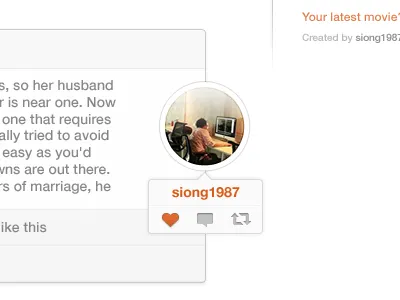 Like, Comment, Remuse. answer app avatar clean comment daily dashboard gui home icons layout like minimal minimalist muse profile question remuse simple social threads ui ux web